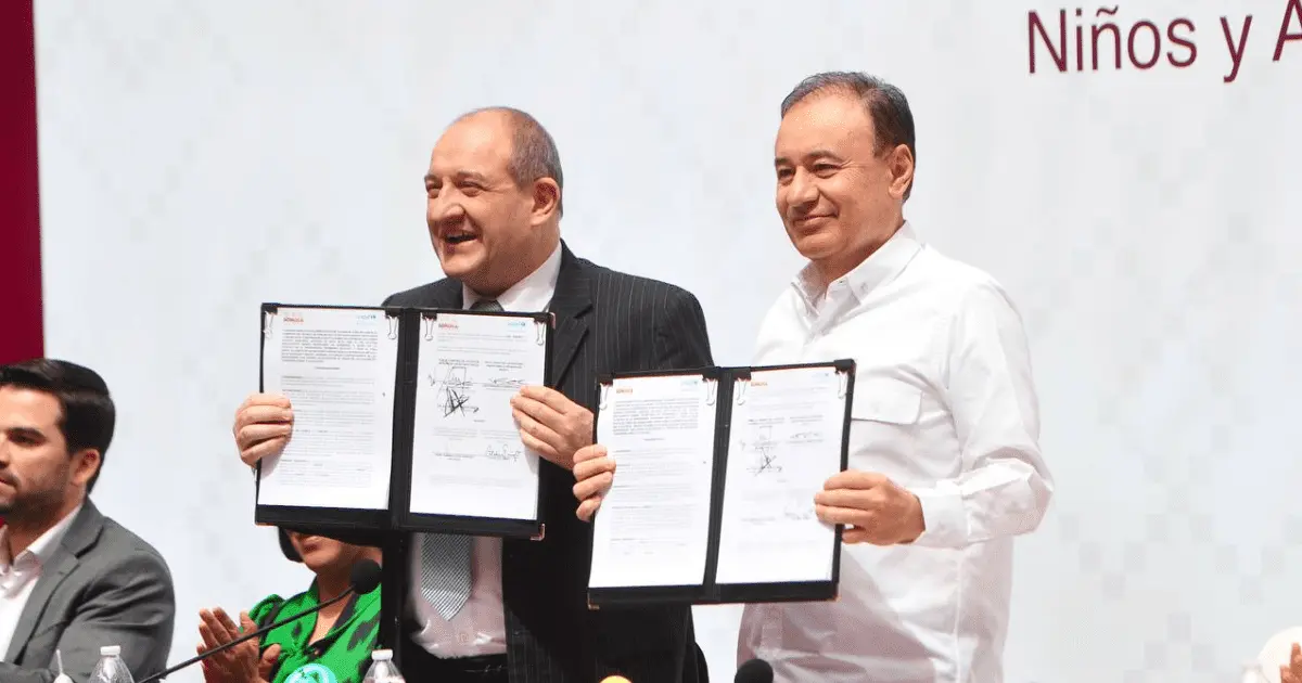 Sonora y Unicef México unen fuerzas por la niñez