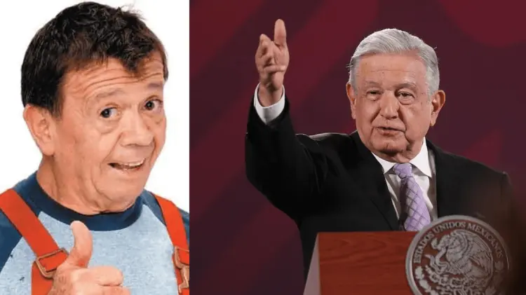 AMLO y Chabelo. (Foto: Redes / EXPRESO)
