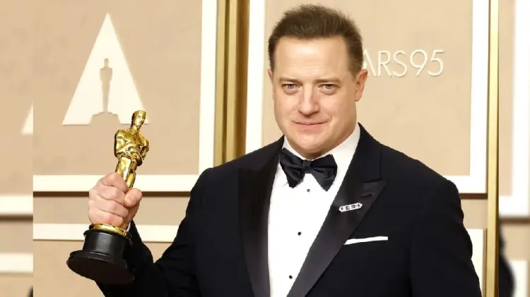 Brendan Fraser se llevó la estatuilla a Mejor Actor (Foto: Especial/EXPRESO)
