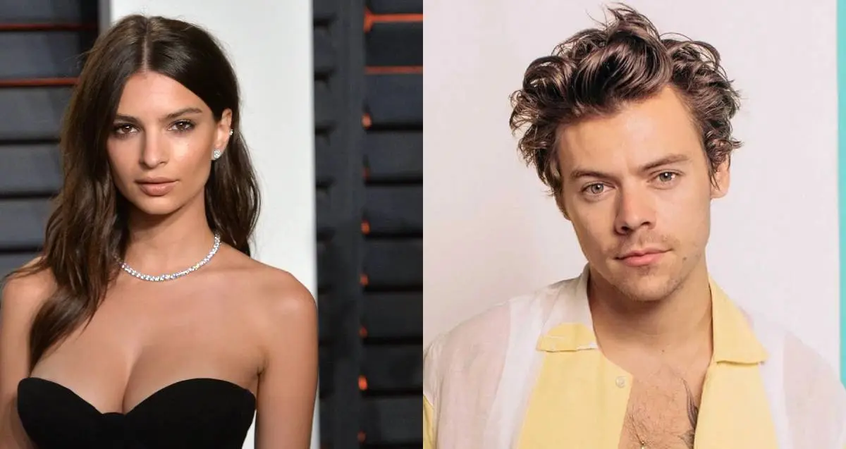 Captan a Harry Styles besándose con Emily Ratajkowski