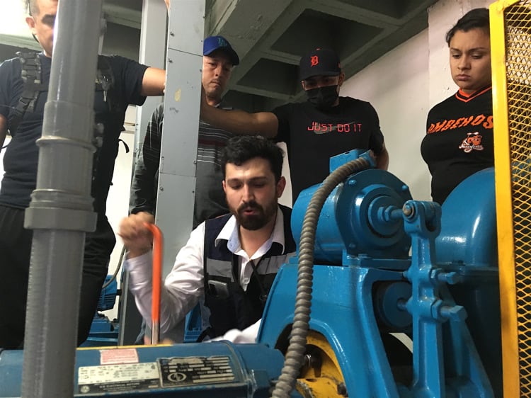 Empresa Elevex capacita a los cuerpos de rescate