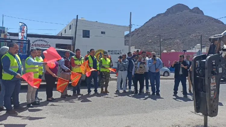 Arrancaron las obras de rehabilitación del bulevar Las Plazas (Foto: Especial/EXPRESO)