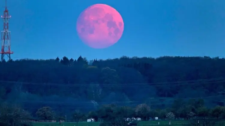 La luna rosa se podrá ver el 6 de abril (Foto: Especial/EXPRESO)