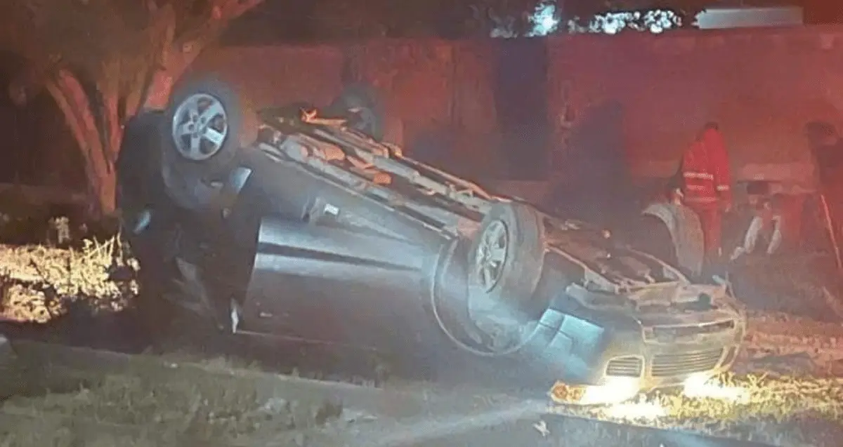 Accidente en Empalme deja un muerto y cuatro heridos