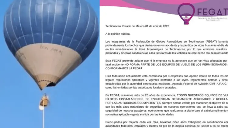 Comunicado de FEGAT. (Foto: Redes / EXPRESO)