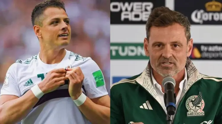 Javier Hernández habría recibido una llamada de Diego Cocca. (Fotos: Tomadas de redes)