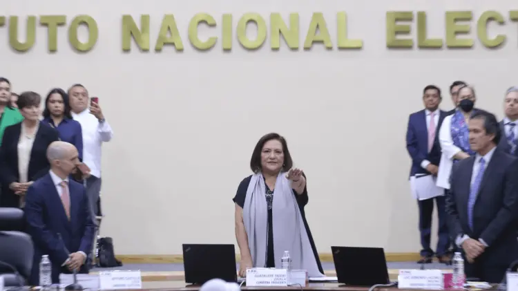 Guadalupe Taddei Zavala, consejera presidenta del INE. (Foto: Agencia Reforma/EXPRESO)