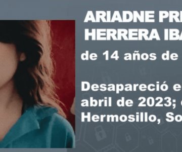 Alerta Amber por menor desaparecida en Hermosillo