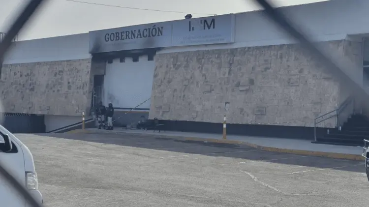 El INM de Ciudad Juárez donde hasta la fecha fallecieron 40 personas. (Foto: Reforma/EXPRESO)