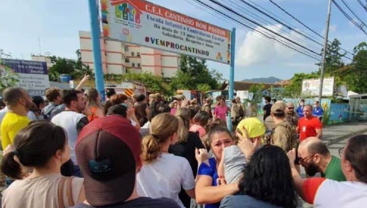 Hombre asesina con un hacha a 4 niños en guardería de Brasil