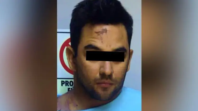 José Eduardo N, detenido por doble homicidio. (Foto: Cortesía de Fiscalía de Sonora)