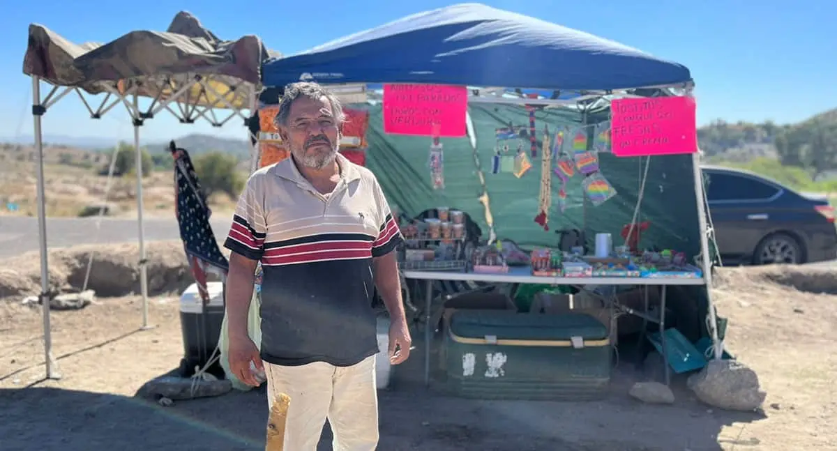 Puesto de Francisco Ortíz se convirtió en ritual en Ramada del Coloso Alto