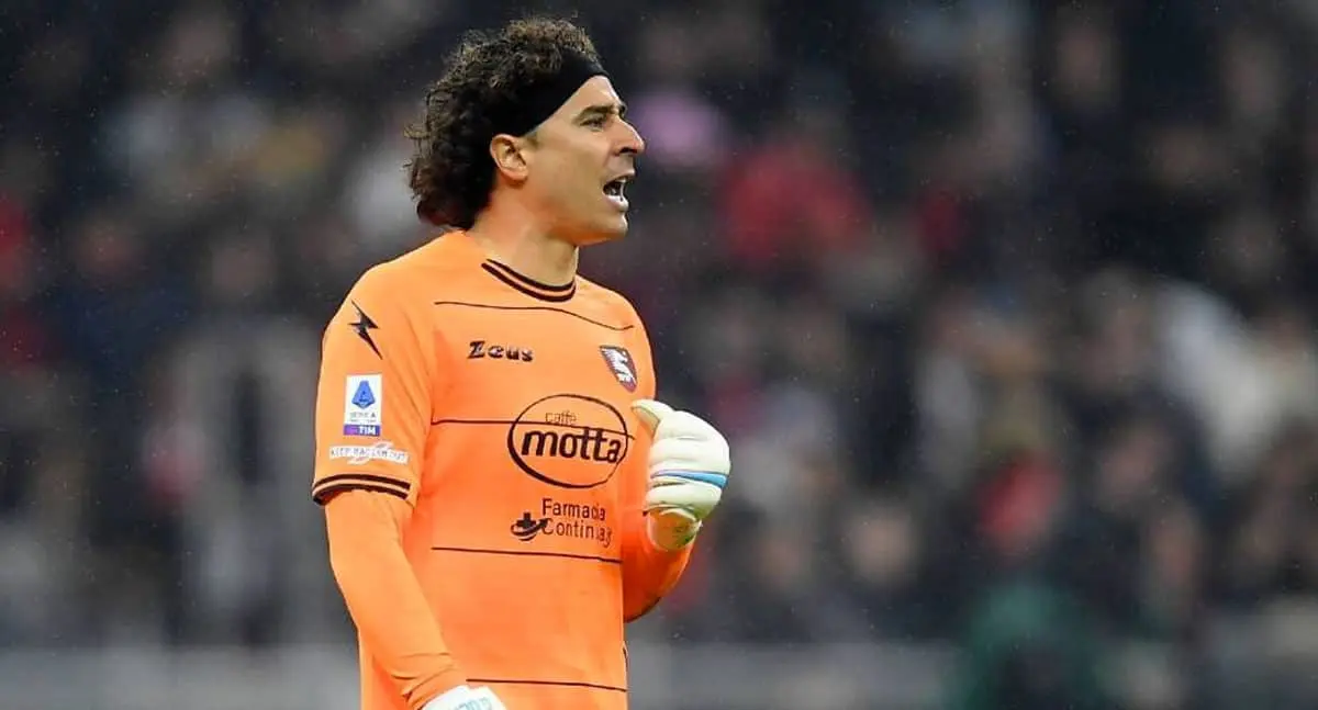 ¡Memorable! Ochoa es figura en empate del Salernitana ante Inter