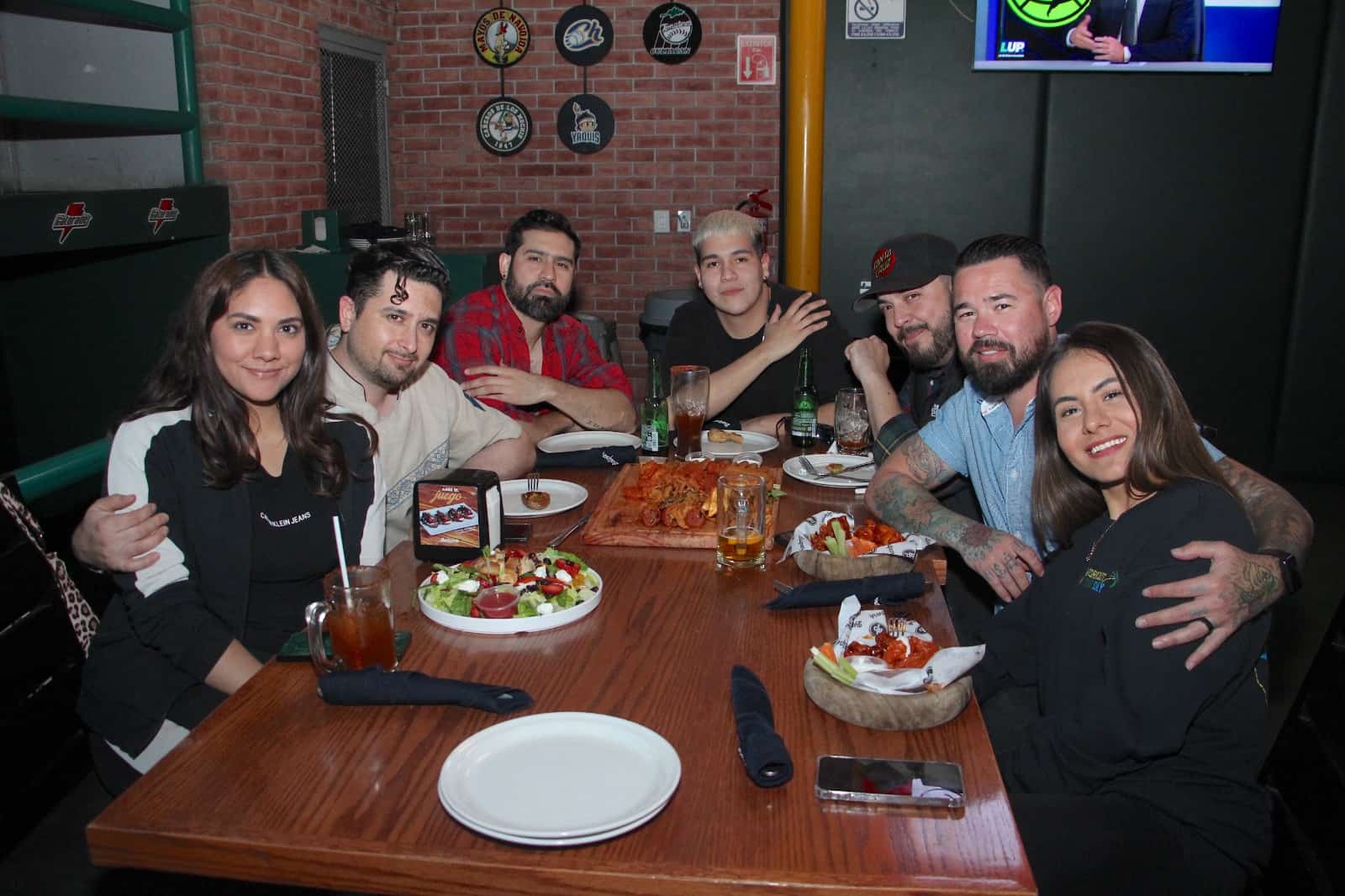 Pasan una gran noche