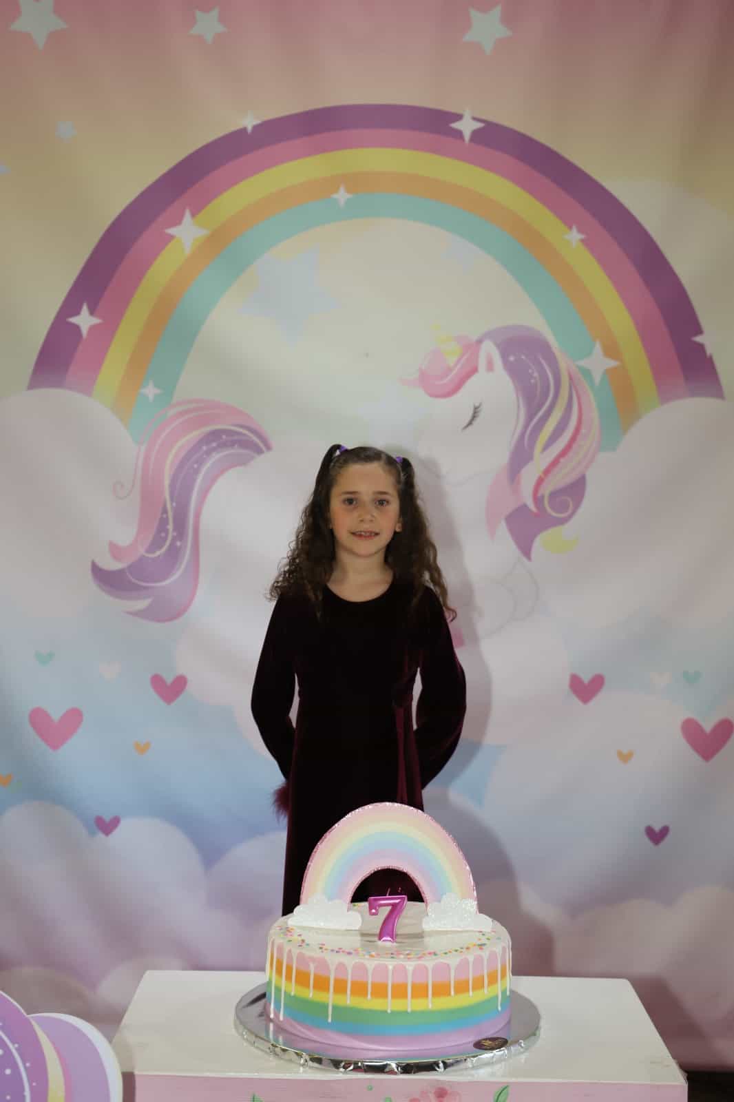 Claudia Almada Mendoza cumplió 7 años