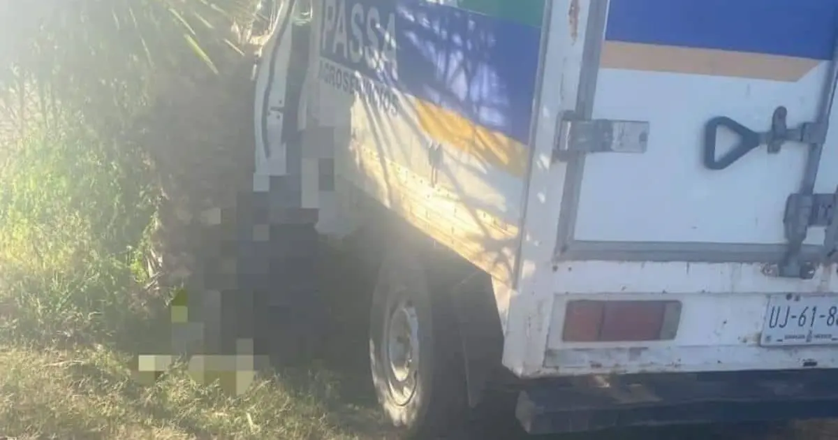 Muere hombre aplastado por su propio vehículo en Huatabampo