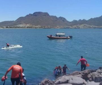 Marina rescata a 6 turistas en Guaymas