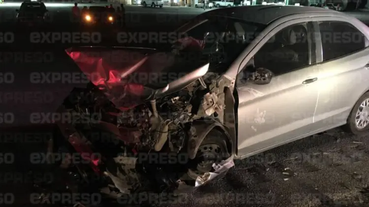 El accidente ocurrió sobre la Carretera México 15. (Foto: Jorge Flores/EXPRESO).