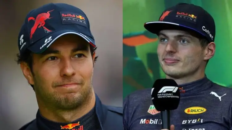 Sergio Checo Pérez y Max Verstappen, pilotos de Fórmula 1. (Foto: Especial / EXPRESO)