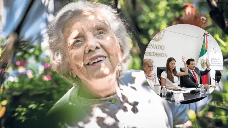 Elena Poniatowska recibirá la medalla Belisario Domínguez. (Foto: El Universal/EXPRESO)