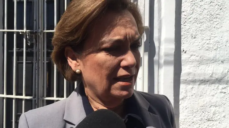 María Dolores del Río Sánchez, secretaria de Seguridad Pública en Sonora. (Foto: Especial / EXPRESO)