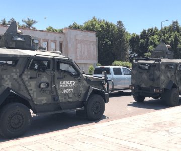 Incrementan presencia militar en Cajeme con 14 unidades sandcat