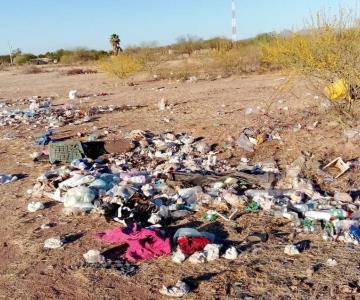 No hay sistema de recolección de basura en poblados del Valle de Guaymas