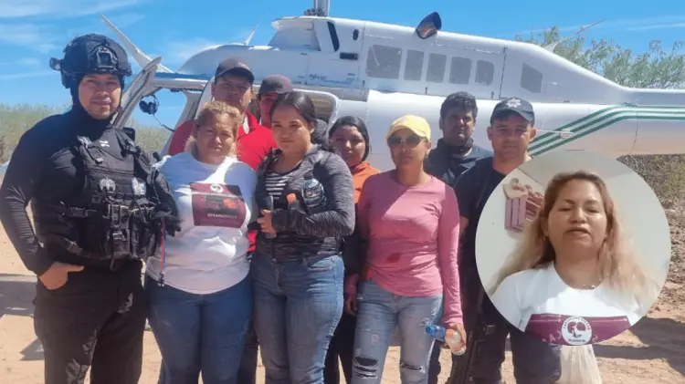 Cecilia Flores fue hallada en Sinaloa, donde realizaba una búsqueda. (Foto: Especial/EXPRESO)