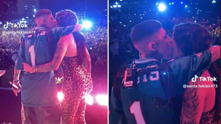 Maya Nazor reacciona al beso de su expareja Santa Fe Klan con Karely Ruiz
