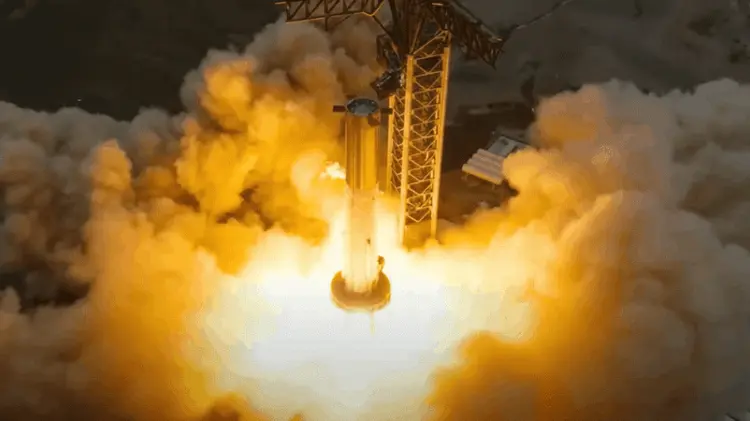 Starship de SpaceX explotó tras su lanzamiento. (Foto: Redes / EXPRESO)