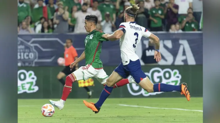 Uriel Antuna marcó la anotación para la escuadra mexicana. (Foto: Twitter / @miseleccionmx)