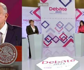 No sabía que había debate entre candidatas del Edomex: AMLO