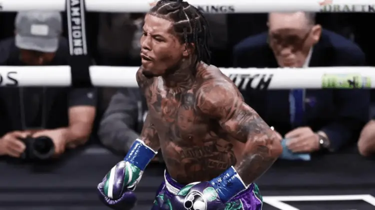Gervonta Tank Davis acabó a Ryan García con nocaut en séptimo round. (Foto: Redes / EXPRESO)