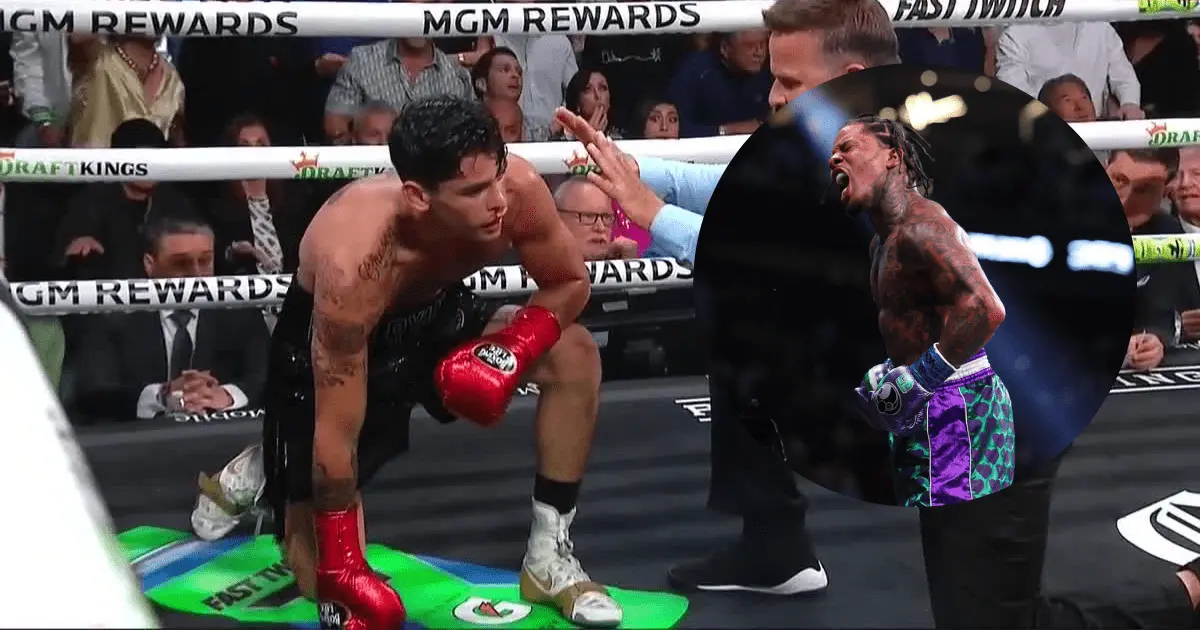Gervonta Davis deja en la lona a Ryan García
