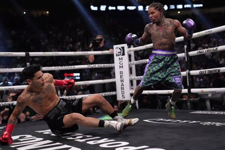 Gervota Davis le quita el invicto a Ryan García con nocaut limpio