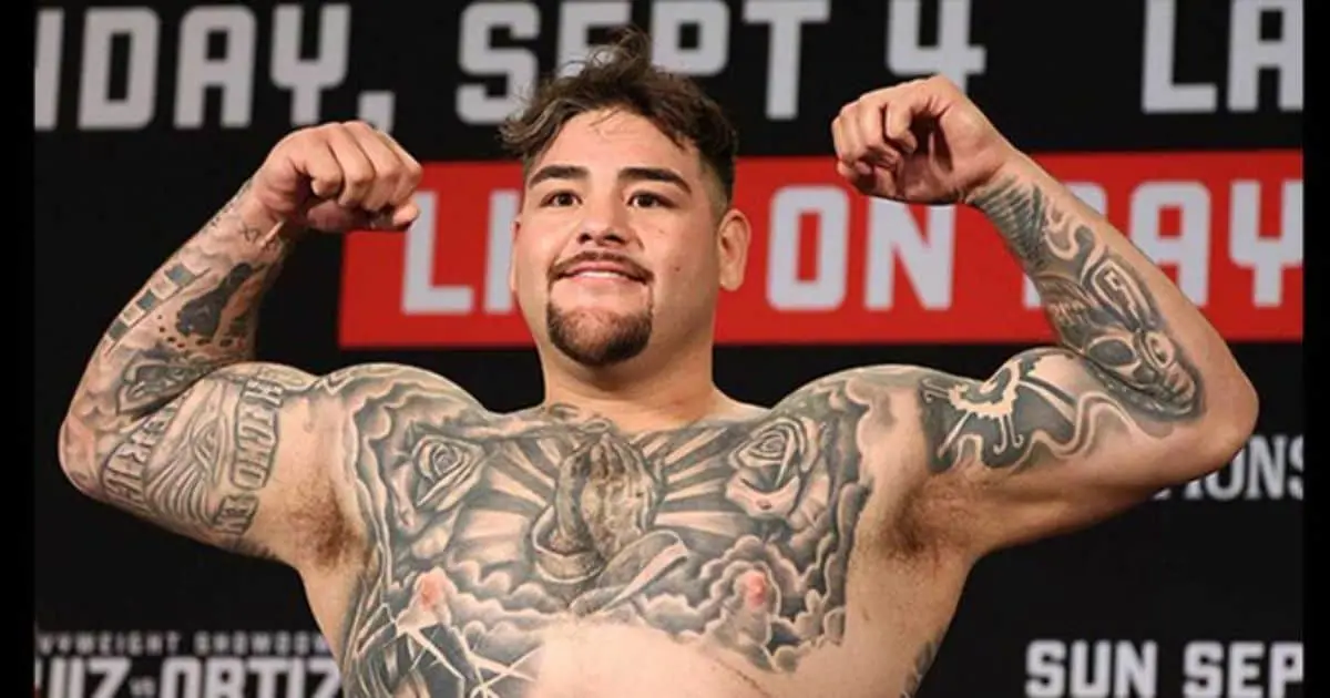 Andy Ruiz es acusado de abuso sexual y maltrato por su ex pareja
