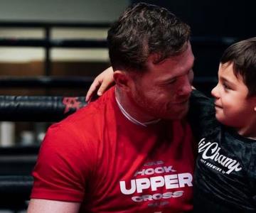 Campamento del Canelo Álvarez tiene tintes sentimentales