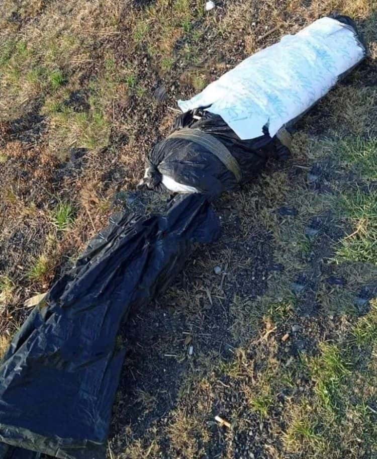 Reportan bolsas de basura con cadáver dentro