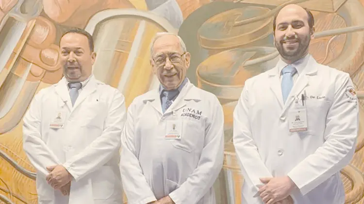Luis Roberto (izq.), Roberto (centro) y Luis Rodolfo (der.) de Leon. (Foto: Especial/EXPRESO)