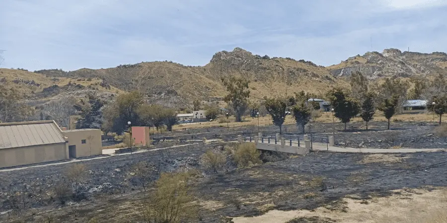 Registran segundo incendio en La Sauceda; creen que fue provocado