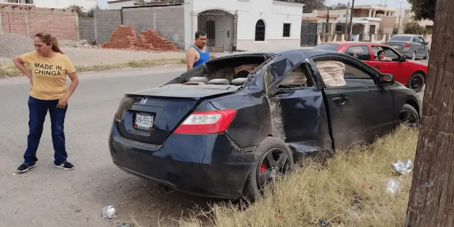 Reportan 128 accidentes viales en abril; lidera el no respetar distancias