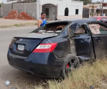 Reportan 128 accidentes viales en abril; lidera el no respetar distancias