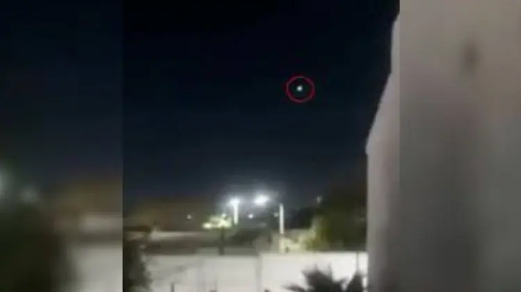 Presunto ovni surcó los cielos de Los Cabos (Foto: Especial/EXPRESO)
