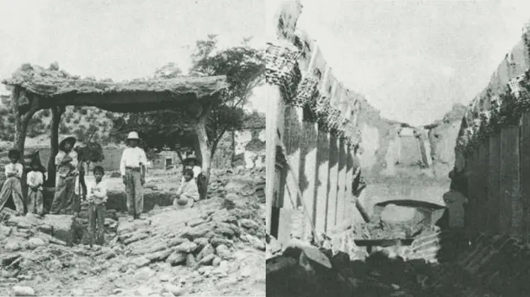 Bavispe fue el municipio más afectado de Sonora. Foto: The 1887 Earthquake in San Bernardino Valley