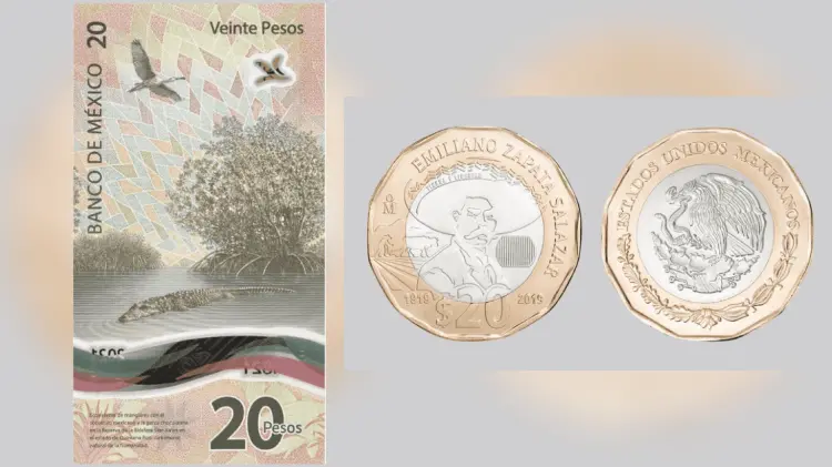 Habrán 12 diseños de monedas de 20 pesos. (Foto: Especial/EXPRESO)