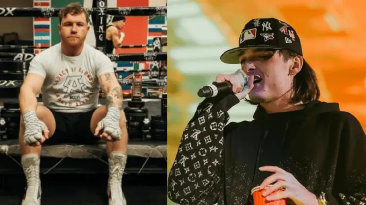 Peso Pluma sería comentarista en la pelea del Canelo. (Foto: Especial / EXPRESO)