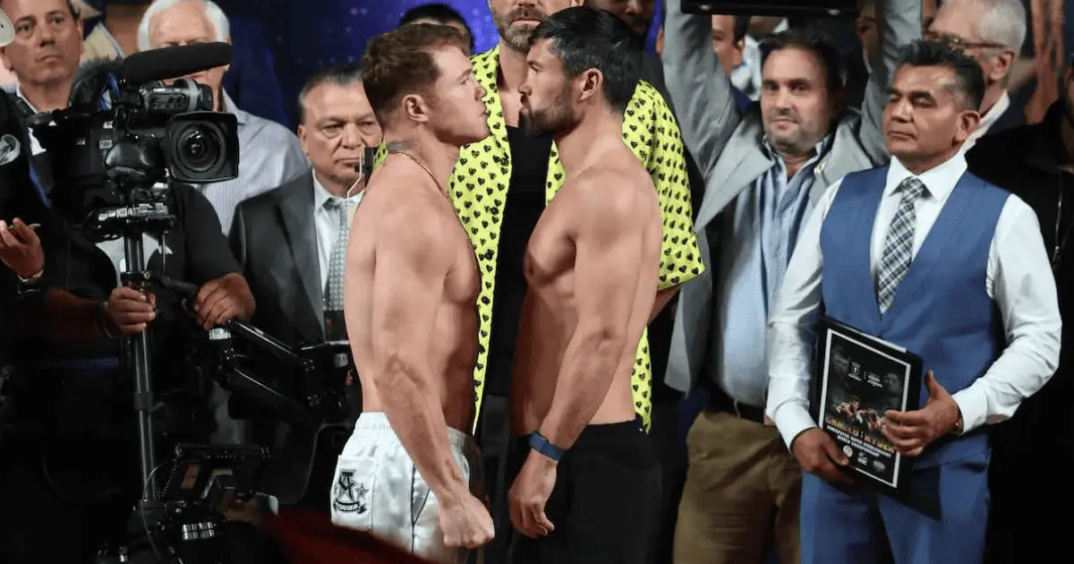 Canelo vs Ryder: cumplen con la báscula y todo está listo para el sábado