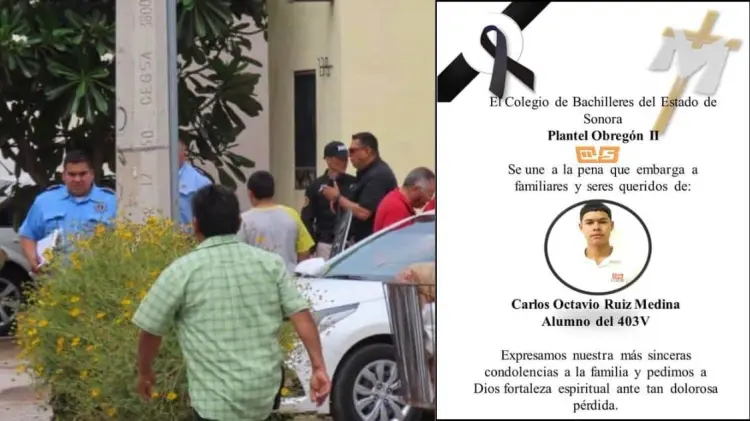 Cobach Obregón II emitió el pésame tras la muerte del joven. (Foto: Especial / EXPRESO)