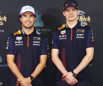 La única condición que tienen Checo Pérez y Max Verstappen