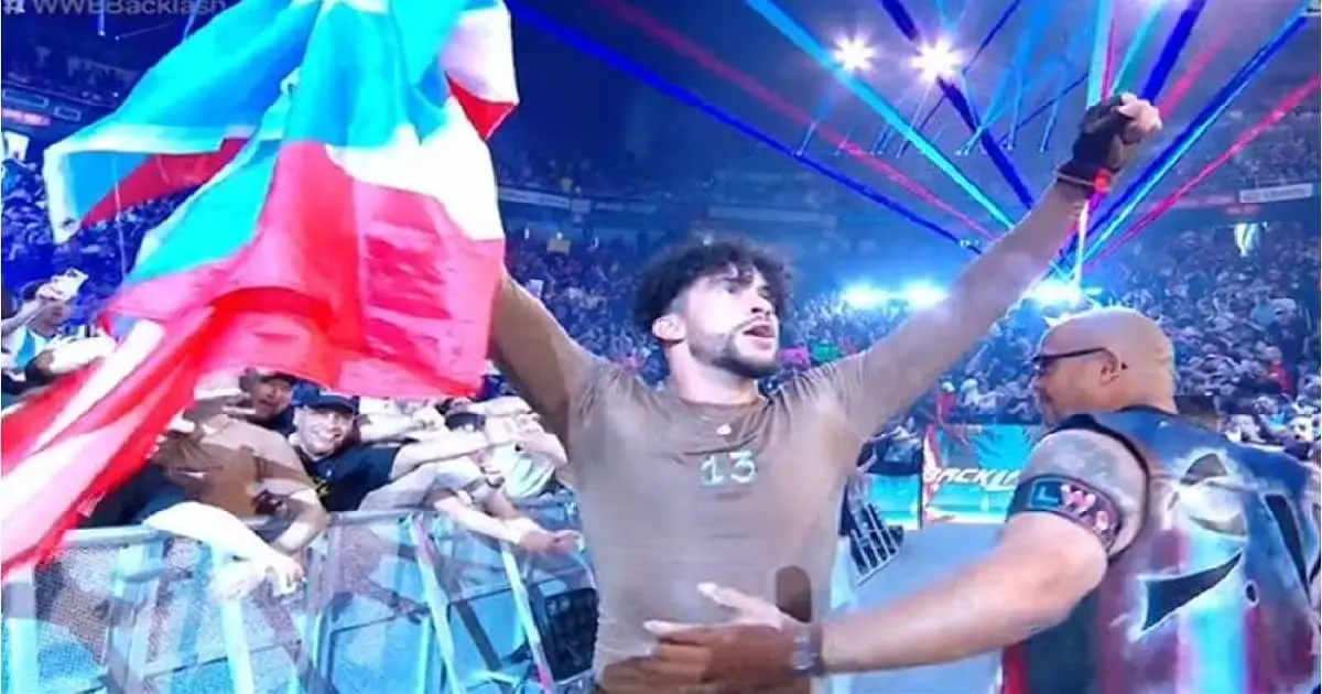 Bad Bunny derrota a Damian Priest en lucha de la WWE